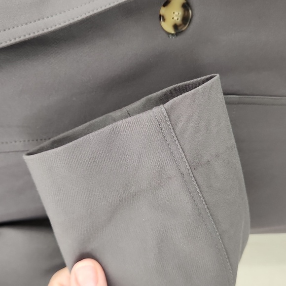 Lafayette 148 New York Gray Blazer - Picture 4 of 7